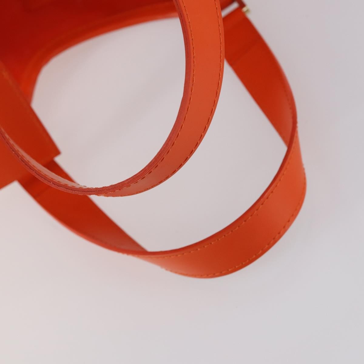 Louis Vuitton Plage Lagoon Bay Handbag Vinyl Epi Leather, ORANGE, LEATHER, Tote bag