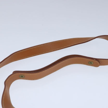 Gucci Vintage Shoulder Bag Leather, BEIGE, LEATHER, Shoulder bag