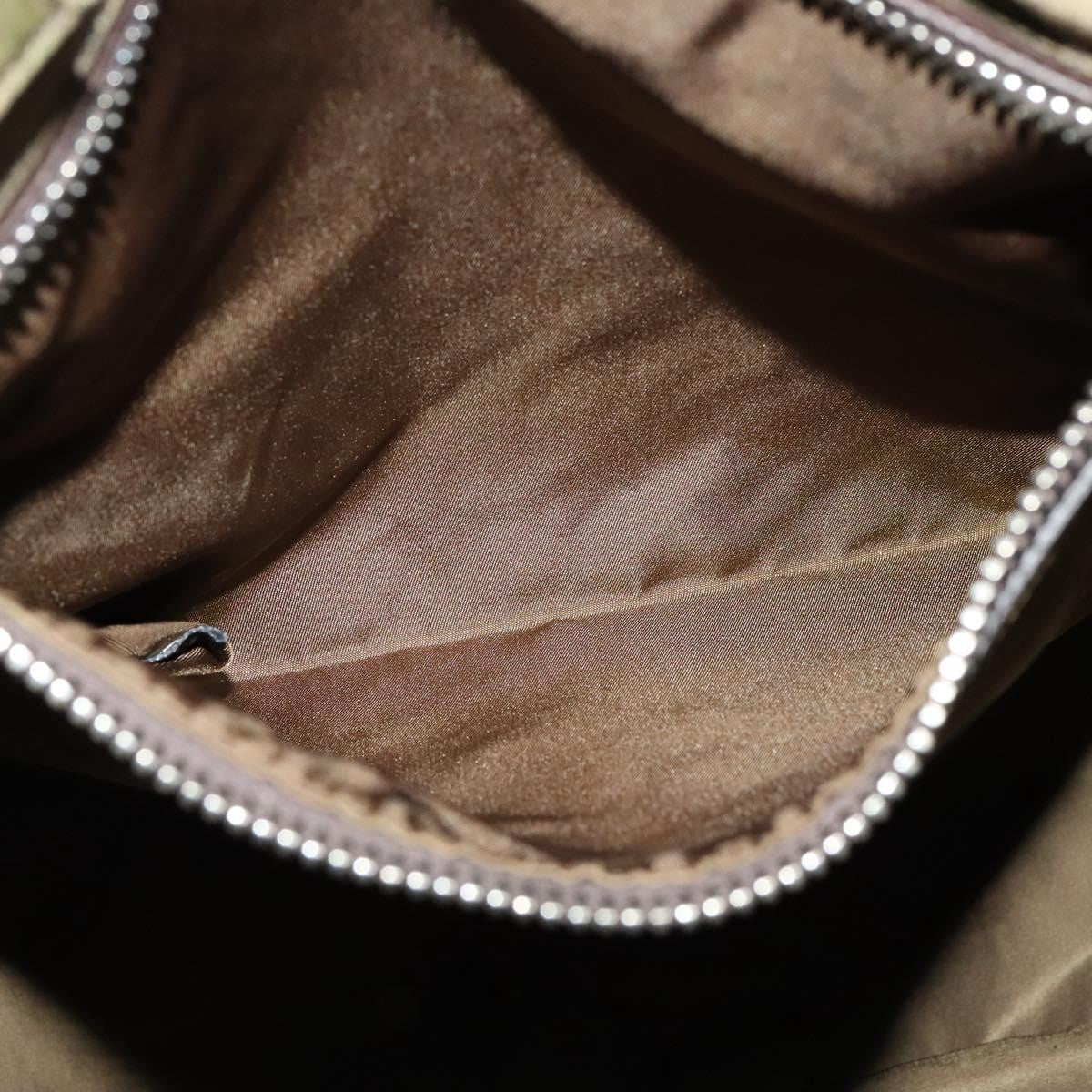 Prada Convertible Double Tote Tessuto, KHAKI, NYLON, Handbag