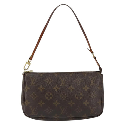 Louis Vuitton Pochette Accessoires NM Monogram Canvas, BROWN, CANVAS, Clutche & pouche