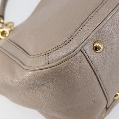 Salvatore Ferragamo Gancini Tote Leather, PINK, LEATHER, Handbag