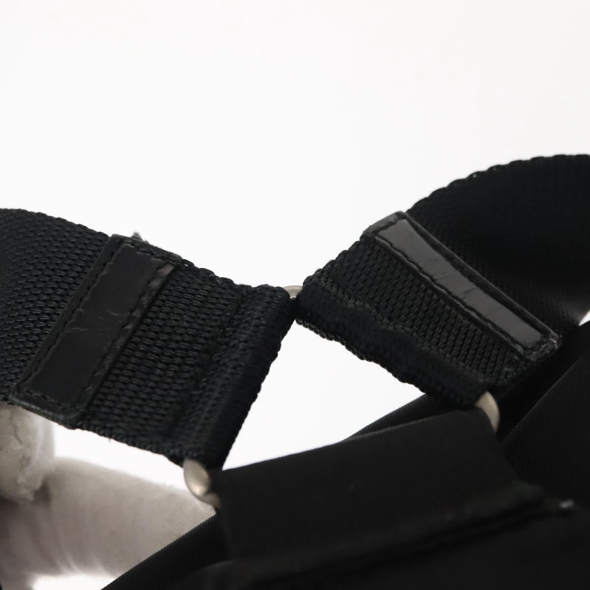 Prada Front Pocket Backpack Tessuto, BLACK, NYLON, Backpack