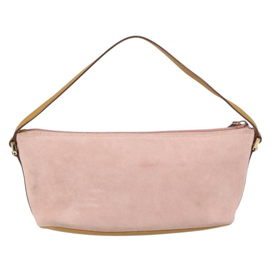 Gucci Vintage clutch Bag Leather, PINK, SUEDE, Clutche & pouche