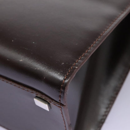 Celine Handbag Leather, BROWN, LEATHER, Handbag