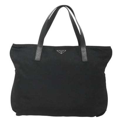Prada Vintage Tote Tessuto, BLACK, NYLON, Tote bag