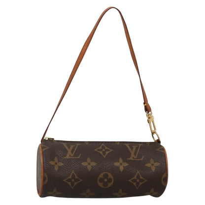 Louis Vuitton Papillon Pochette Monogram Canvas, BROWN, CANVAS, Clutche & pouche