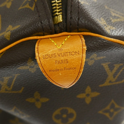 Louis Vuitton Keepall Bag Monogram Canvas, Brown, Canvas, Travel Bag