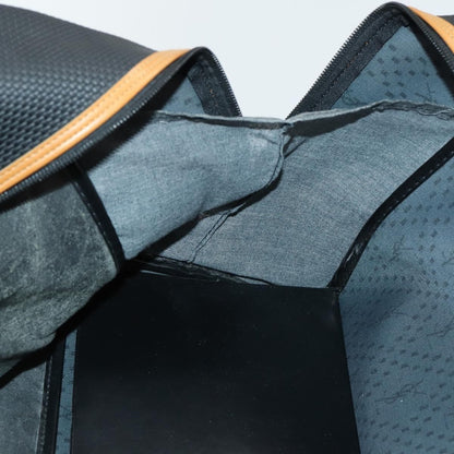 Saint Laurent Vintage Boston PVC Leather, BLACK, PVC, Travel bag