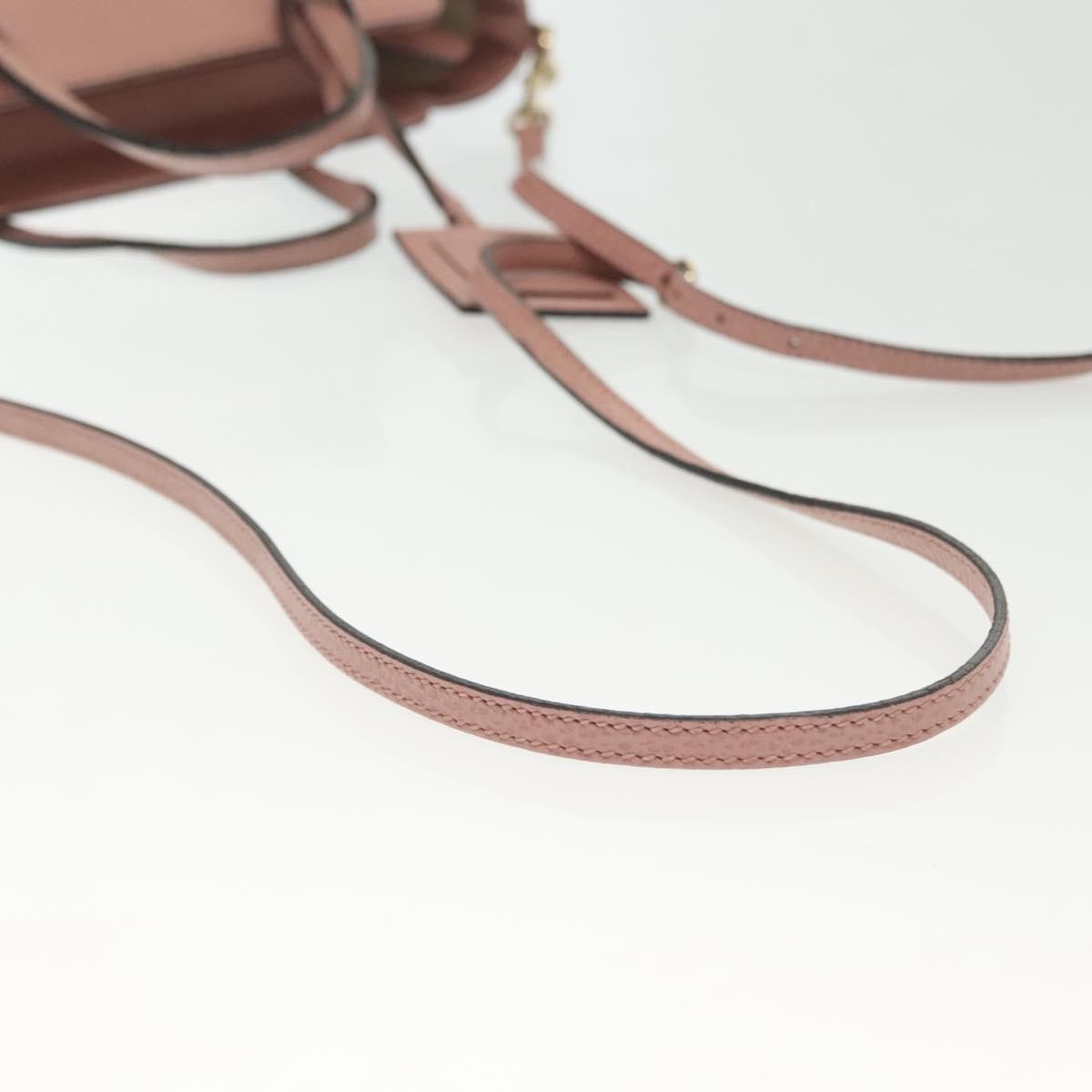 Gucci Swing Tote Leather, PINK, LEATHER, Tote bag