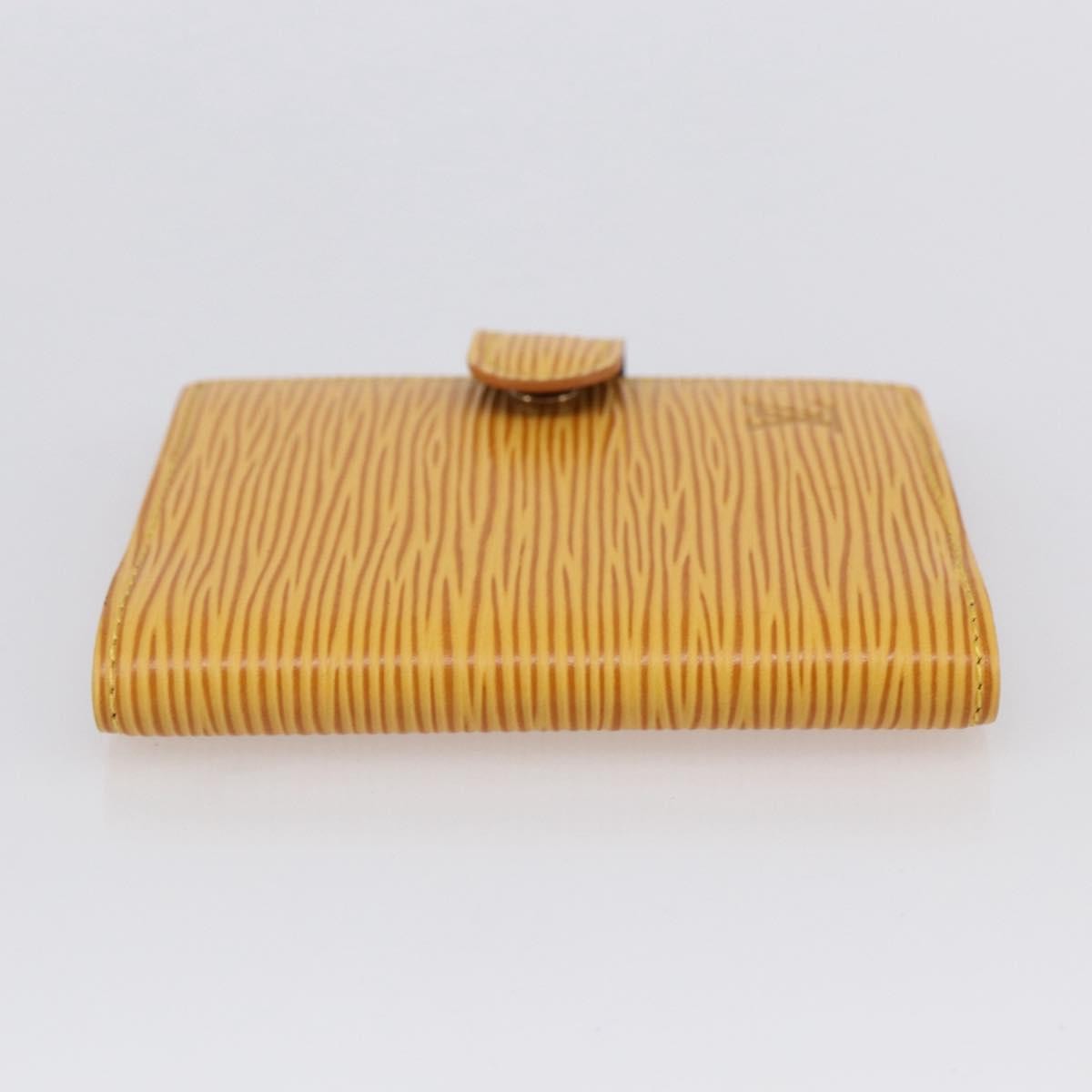 Louis Vuitton Agenda Cover Epi Leather, YELLOW, LEATHER, Wallets