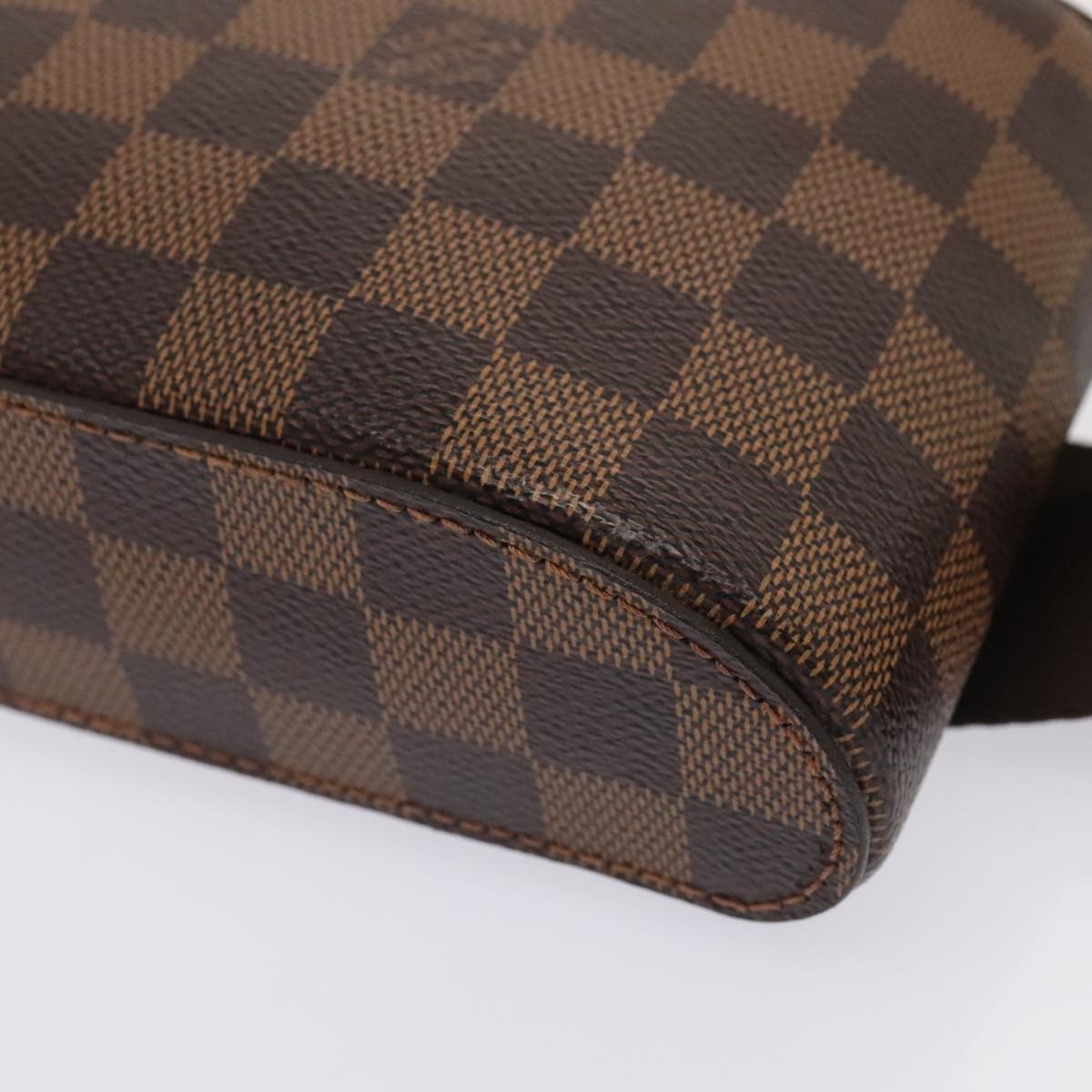 Louis Vuitton Geronimos Waist Bag Damier, BROWN, CANVAS, Shoulder bag