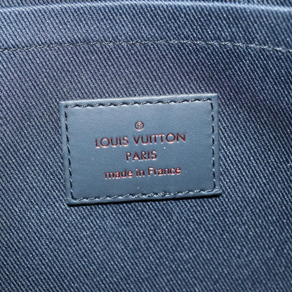 Louis Vuitton Pochette Apollo Limited Edition Upside Down Monogram Ink, Navy, Canvas, Clutch