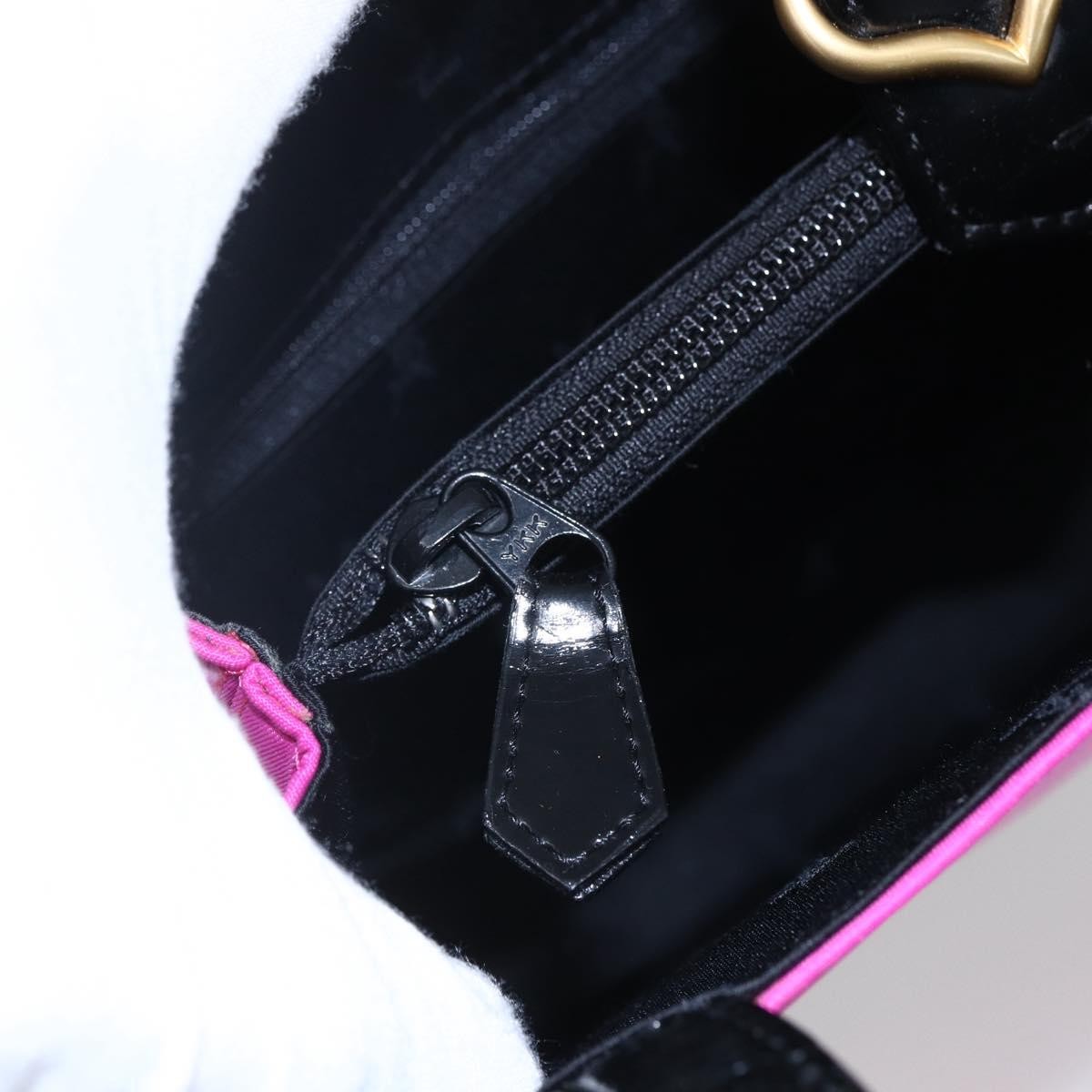 Saint Laurent Vintage Handbag Nylon, PINK, NYLON, Handbag