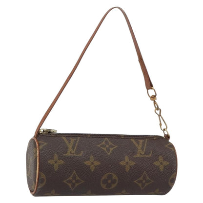 Louis Vuitton Papillon Pochette Monogram Canvas, BROWN, CANVAS, Clutche & pouche