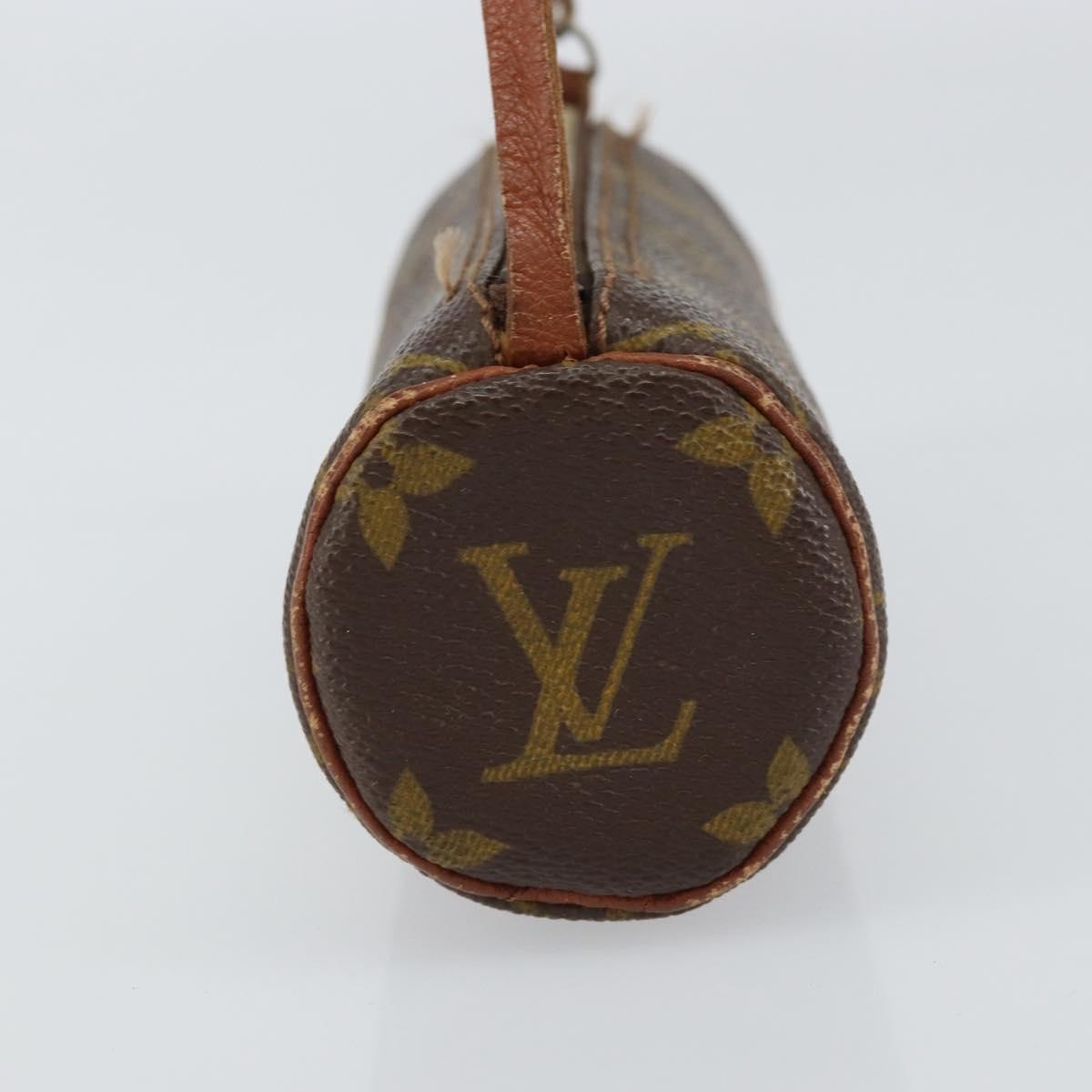 Louis Vuitton Papillon Pochette Monogram Canvas, BROWN, CANVAS, Clutche & pouche