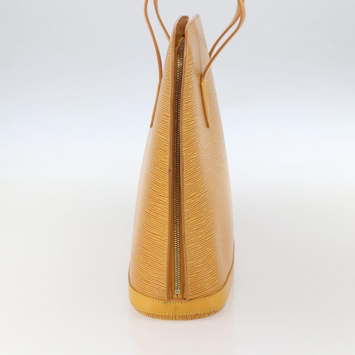 Louis Vuitton Lussac Handbag Epi Leather, YELLOW, LEATHER, Shoulder bag