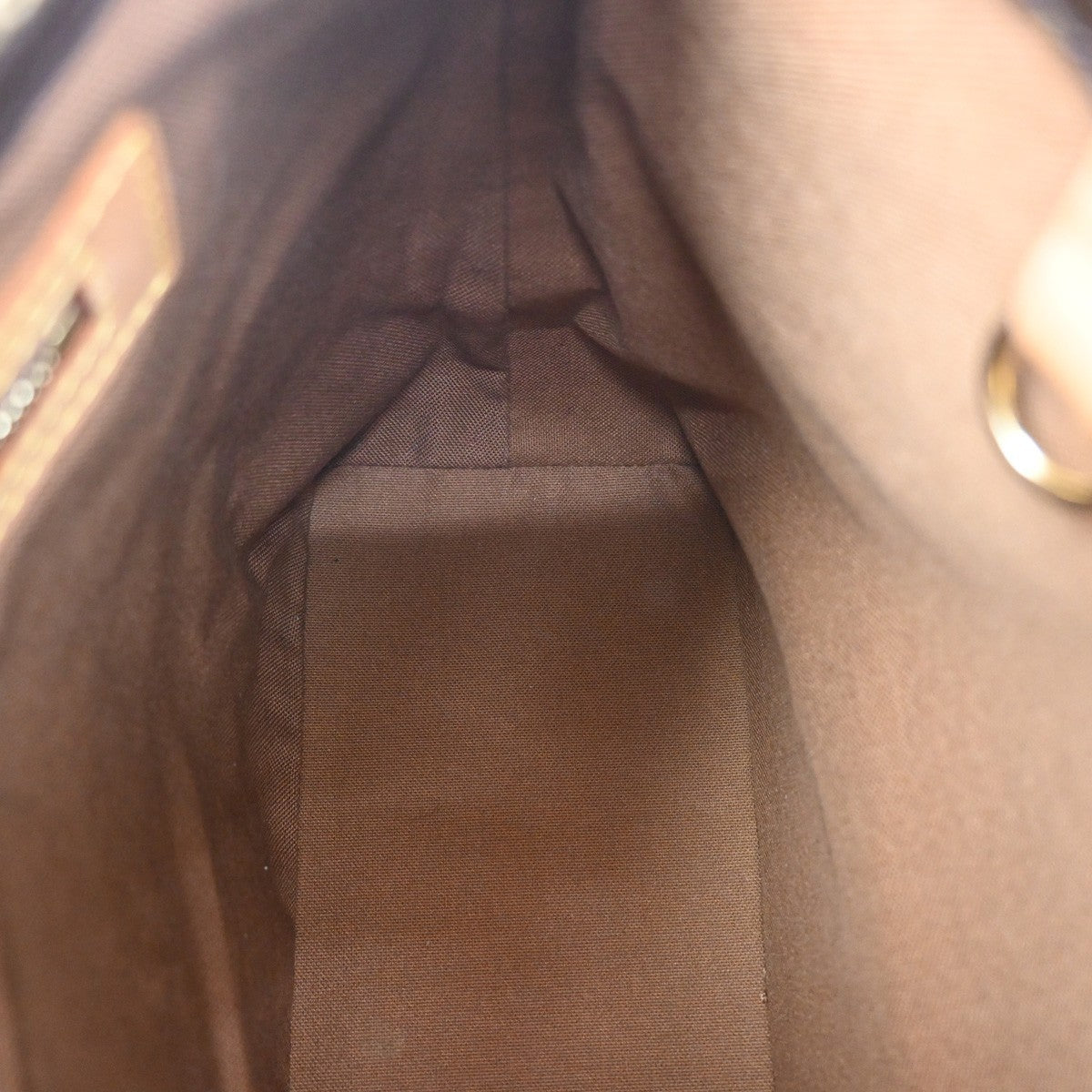 Louis Vuitton Cabas Piano Monogram Canvas, BROWN, LEATHER, Shoulder bag