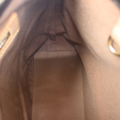 Louis Vuitton Cabas Piano Monogram Canvas, BROWN, LEATHER, Shoulder bag