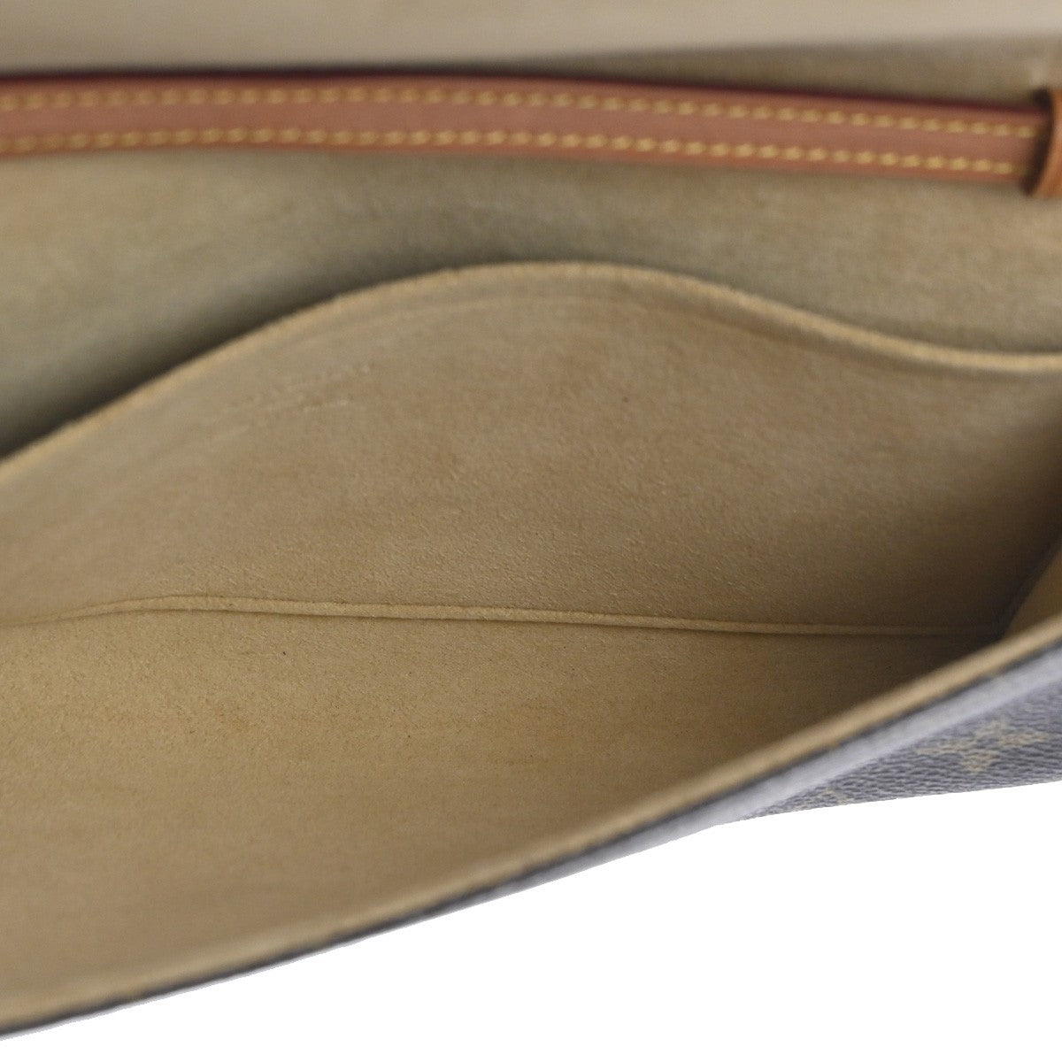 Louis Vuitton Twin Handbag Monogram Canvas, BROWN, CANVAS, Shoulder bag