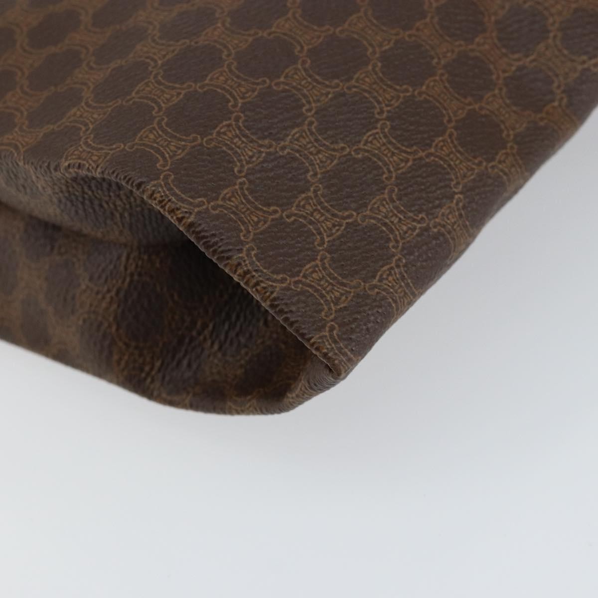 Celine Vintage Macadam Tote bag Canvas, BROWN, CANVAS, Tote bag