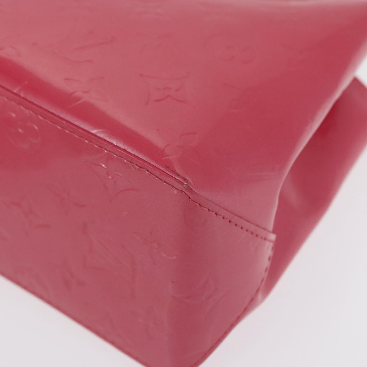 Louis Vuitton Reade Handbag Monogram Vernis, PINK, PATENT_LEATHER, Handbag