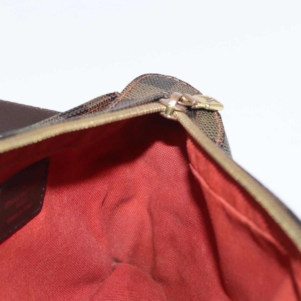 Louis Vuitton Geronimos Waist Bag Damier, BROWN, CANVAS, Shoulder bag