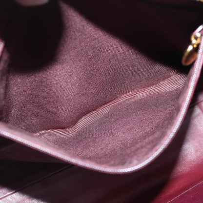 Chanel Coco Mark Black cakfskin, BLACK, LEATHER, Handbag