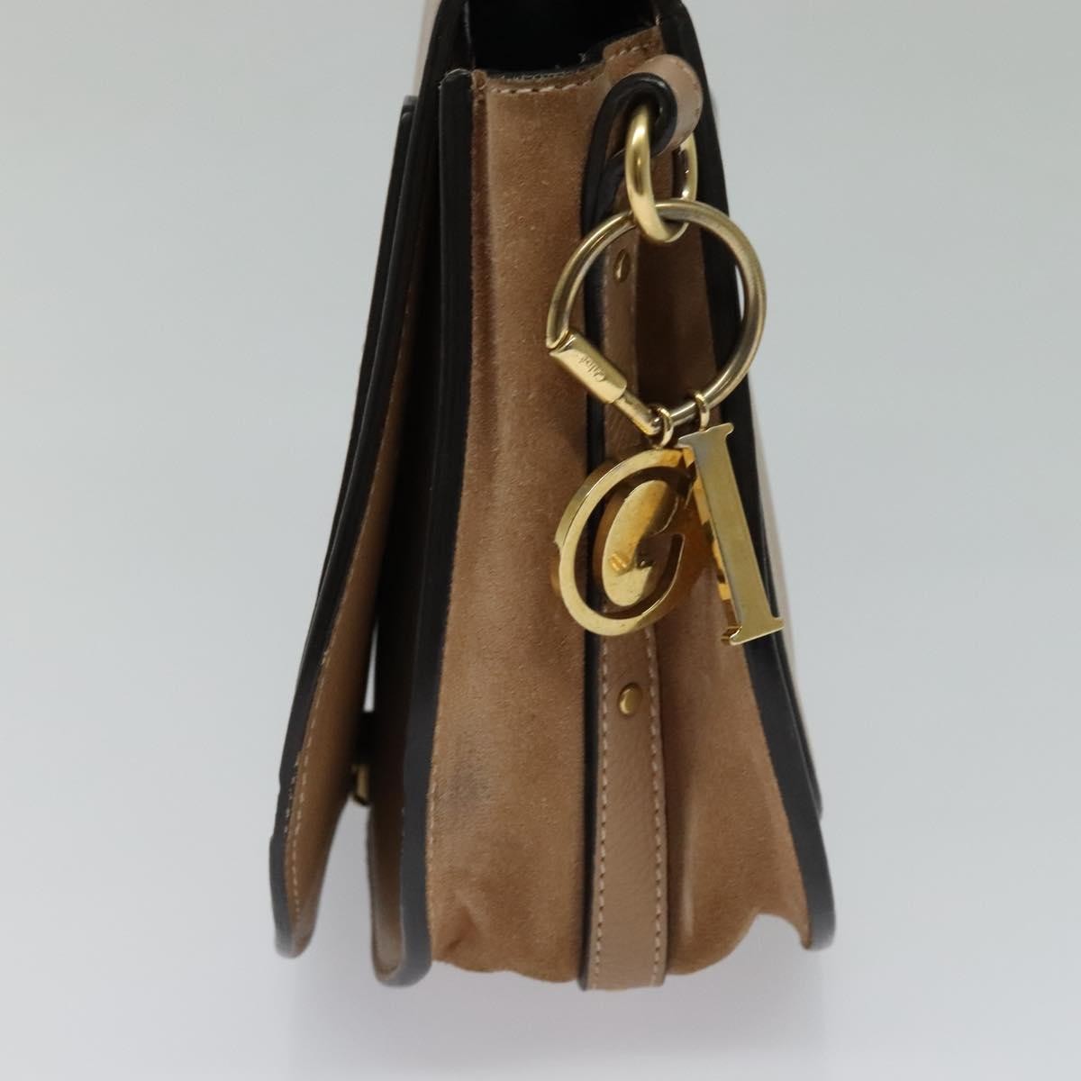 Chloe Nile Crossbody Bag Leather, PINK, LEATHER, Shoulder bag