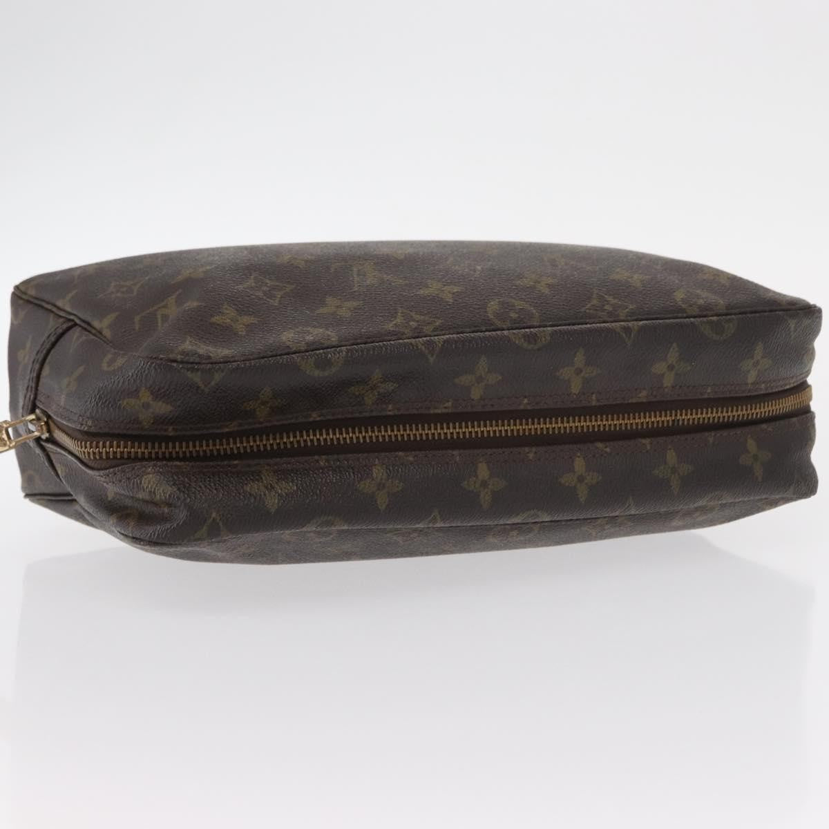 Louis Vuitton Trousse Toilette Monogram Canvas, BROWN, CANVAS, Clutche & pouche