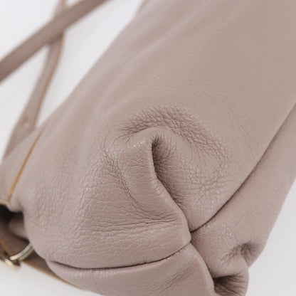 Chloe Lily Shoulder bag Leather, PINK, LEATHER, Shoulder bag