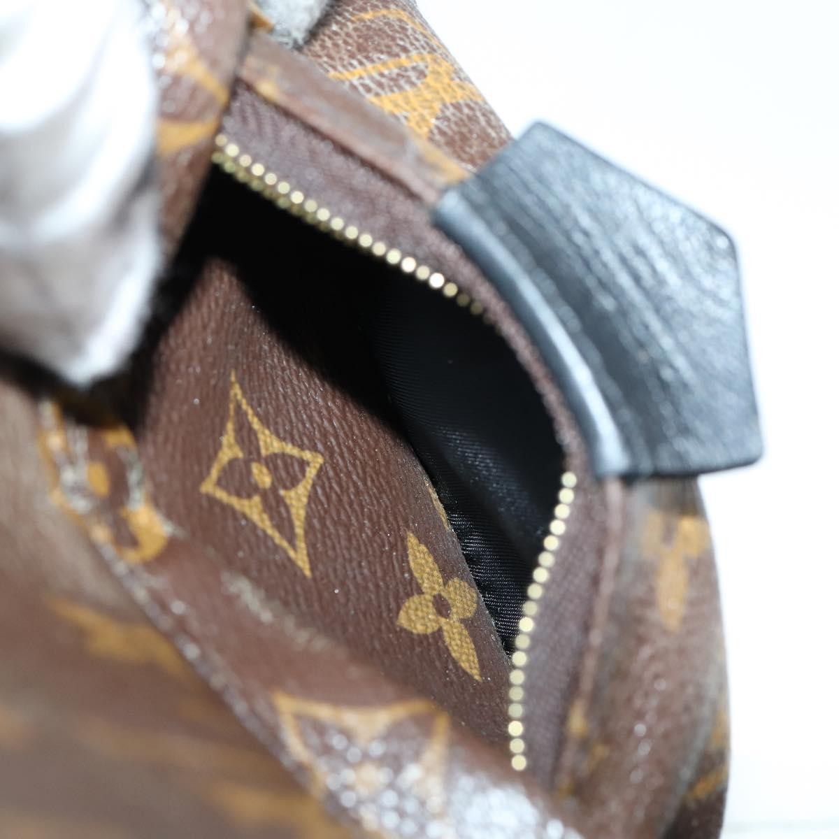 Louis Vuitton Palm Springs Backpack Monogram Canvas, BROWN, CANVAS, Backpack