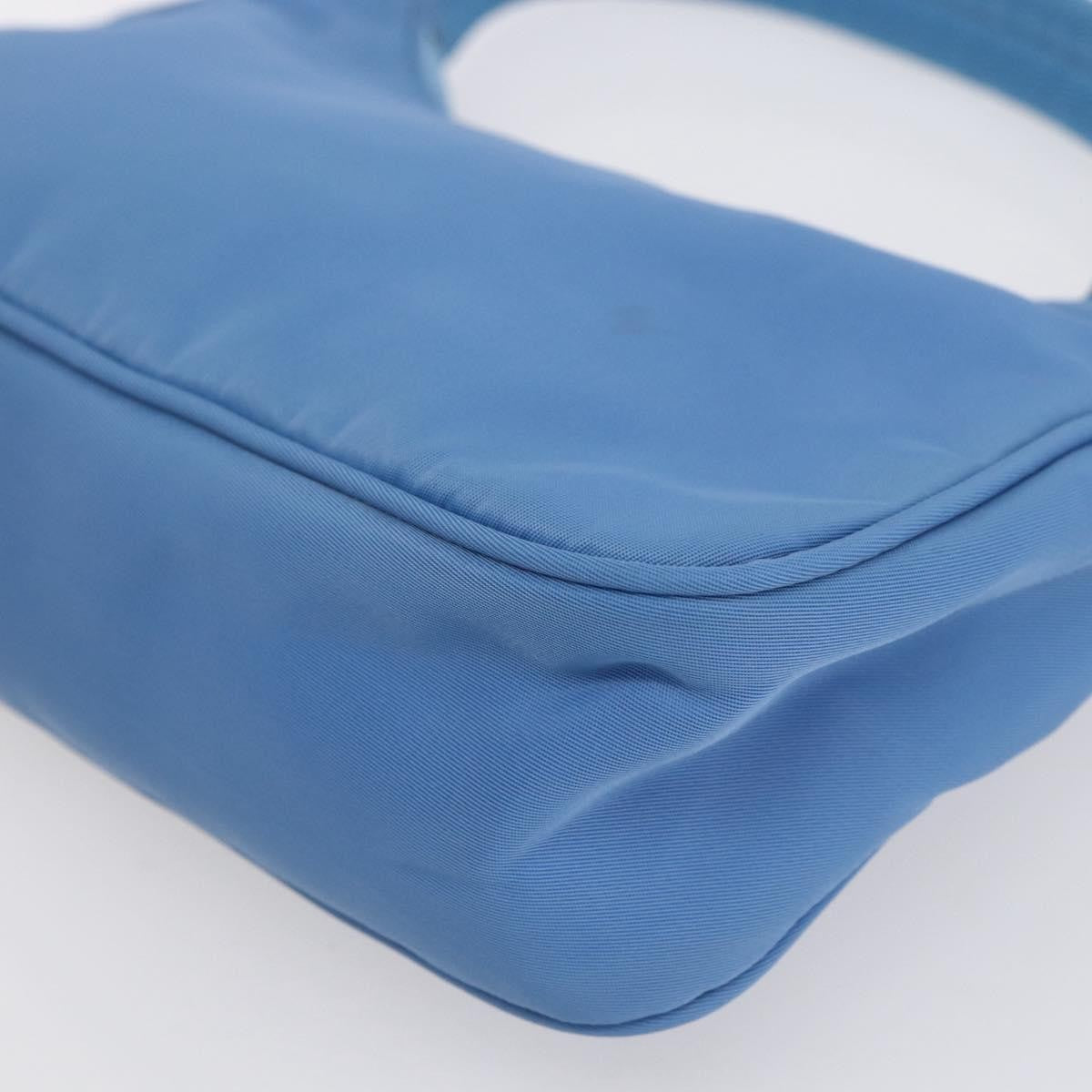 Prada Hobo Tessuto, BLUE, NYLON, Handbag