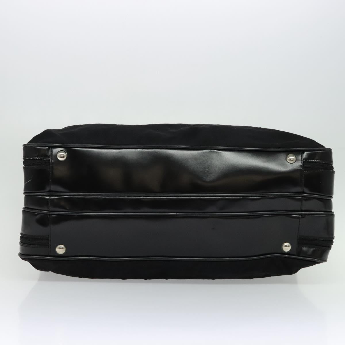 Gucci Vintage Boston Bag Canvas, BLACK, CANVAS, Travel bag