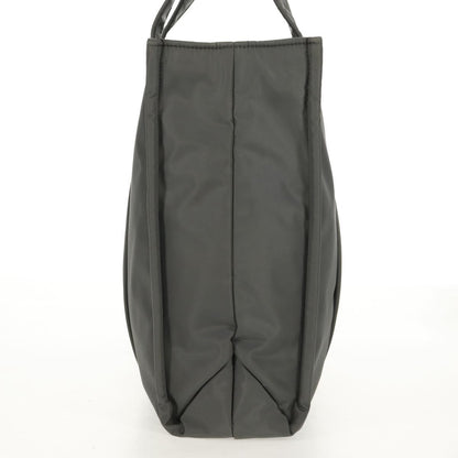 Chloe Woody Tote Recycled Nylon, GRAY, NYLON, Tote bag