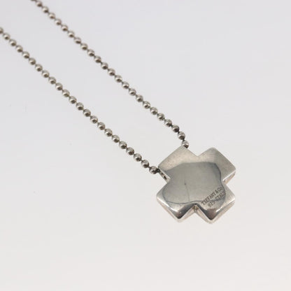 Tiffany & Co. Roman Cross Necklace Silver, SILVER, SILVER, Necklace