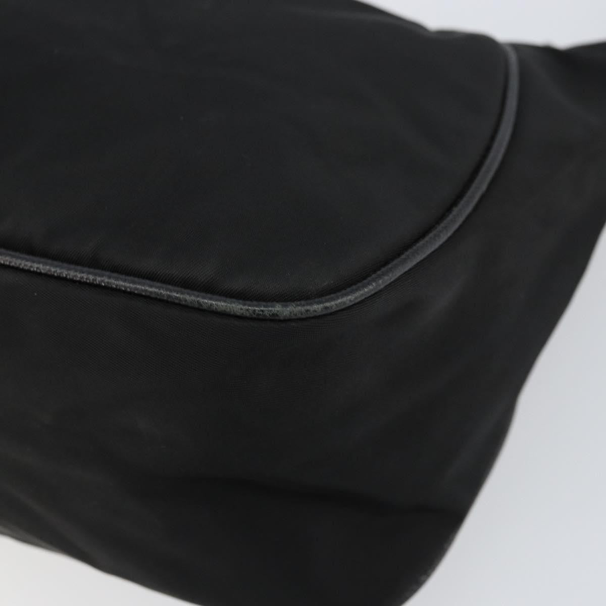 Prada Vintage Shoulder Bag Tessuto, BLACK, NYLON, Shoulder bag