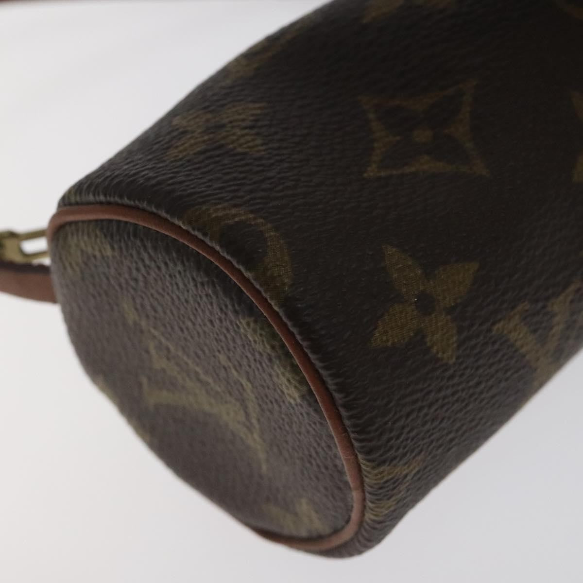 Louis Vuitton Papillon Pochette Monogram Canvas, BROWN, CANVAS, Clutche & pouche
