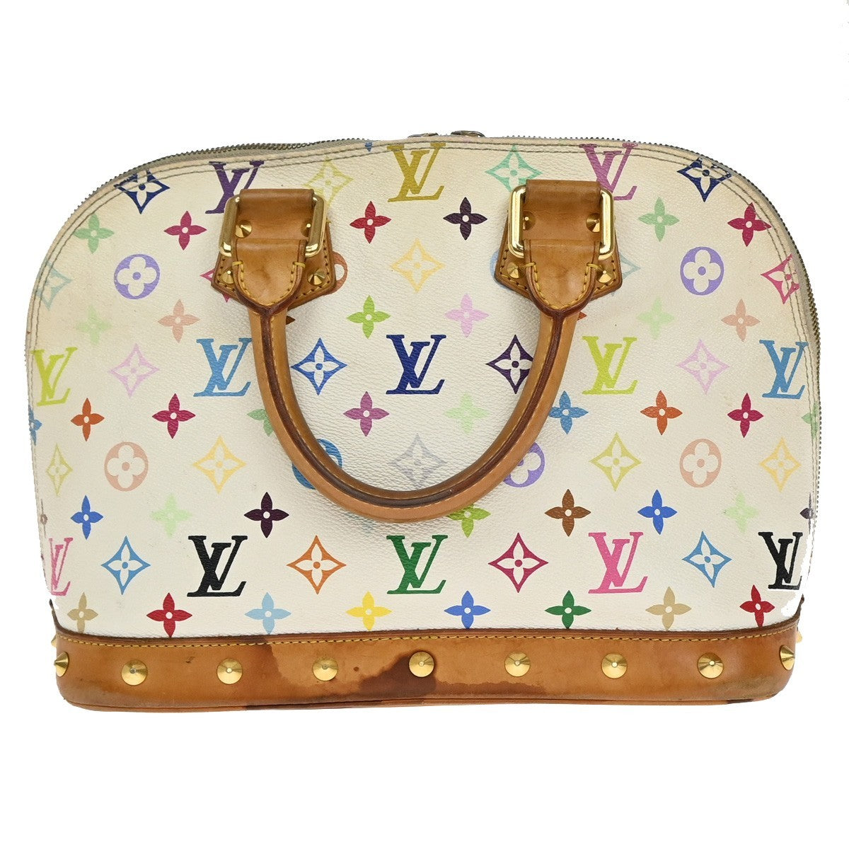 Louis Vuitton Alma Handbag Monogram Multicolor, MULTICOLOUR, CANVAS, Handbag