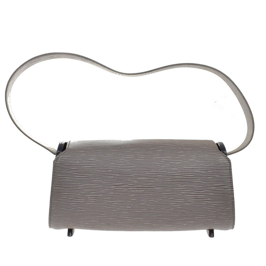 Louis Vuitton Nocturne Handbag Epi Leather, PURPLE, LEATHER, Shoulder bag