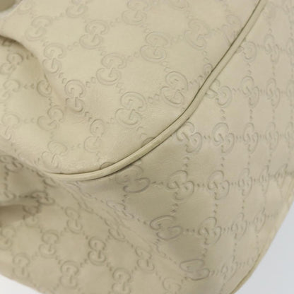 Gucci Sukey Hobo Guccissima Leather, ECRU, LEATHER, Shoulder bag