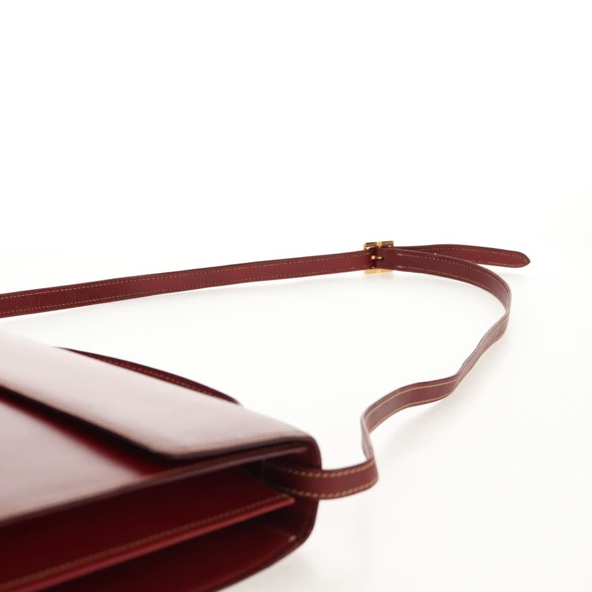 Loewe Leather Briefcase Leather, RED, LEATHER, Briefcase