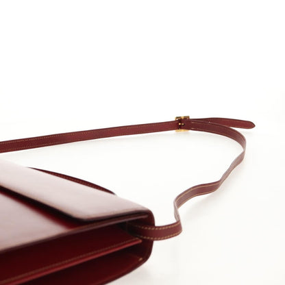 Loewe Leather Briefcase Leather, RED, LEATHER, Briefcase