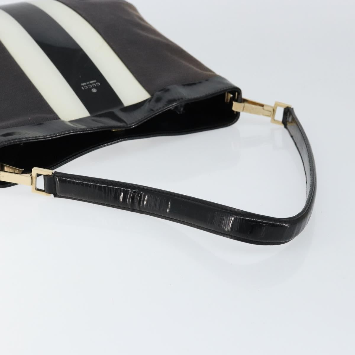 Gucci Sherry line shoulder bag Canvas, BLACK, CANVAS, Shoulder bag