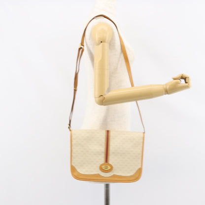 Gucci Vintage Web Sherry Line Handbag Micro GG Canvas, BEIGE, CANVAS, Shoulder bag