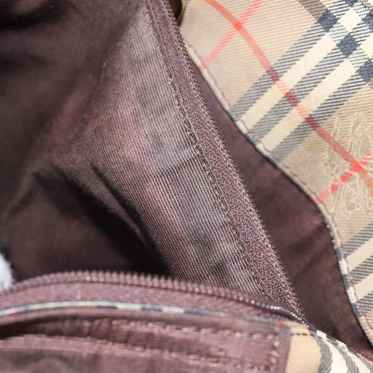 Burberry Nova Check Tote canvas check pattern, BEIGE, CANVAS, Tote bag