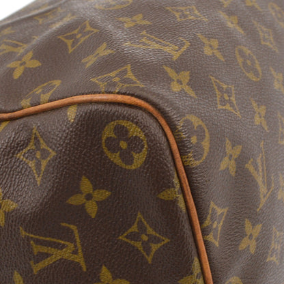 Louis Vuitton Speedy Handbag Monogram Canvas, BROWN, CANVAS, Handbag