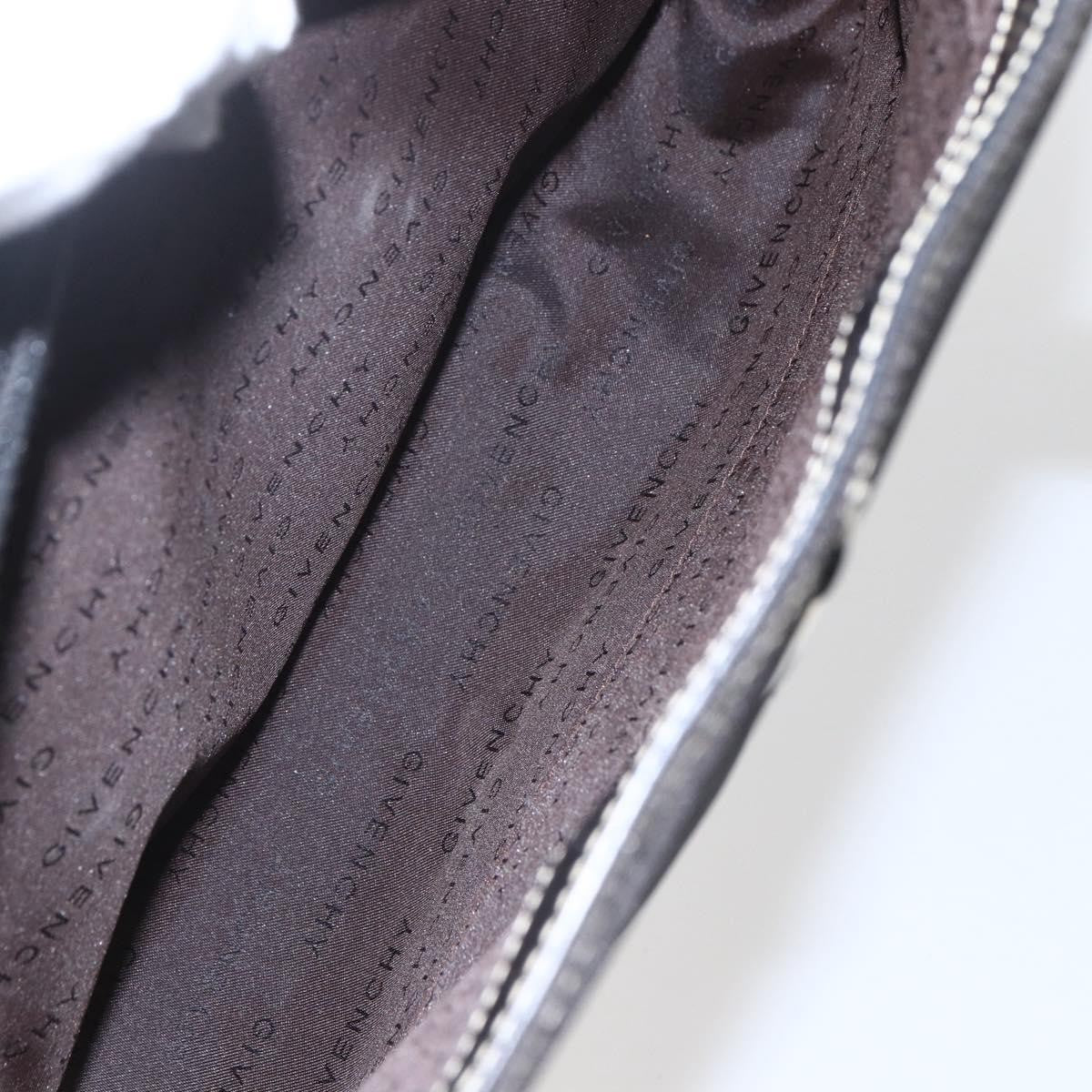 Givenchy Vintage Handbag Canvas, BLACK, CANVAS, Handbag