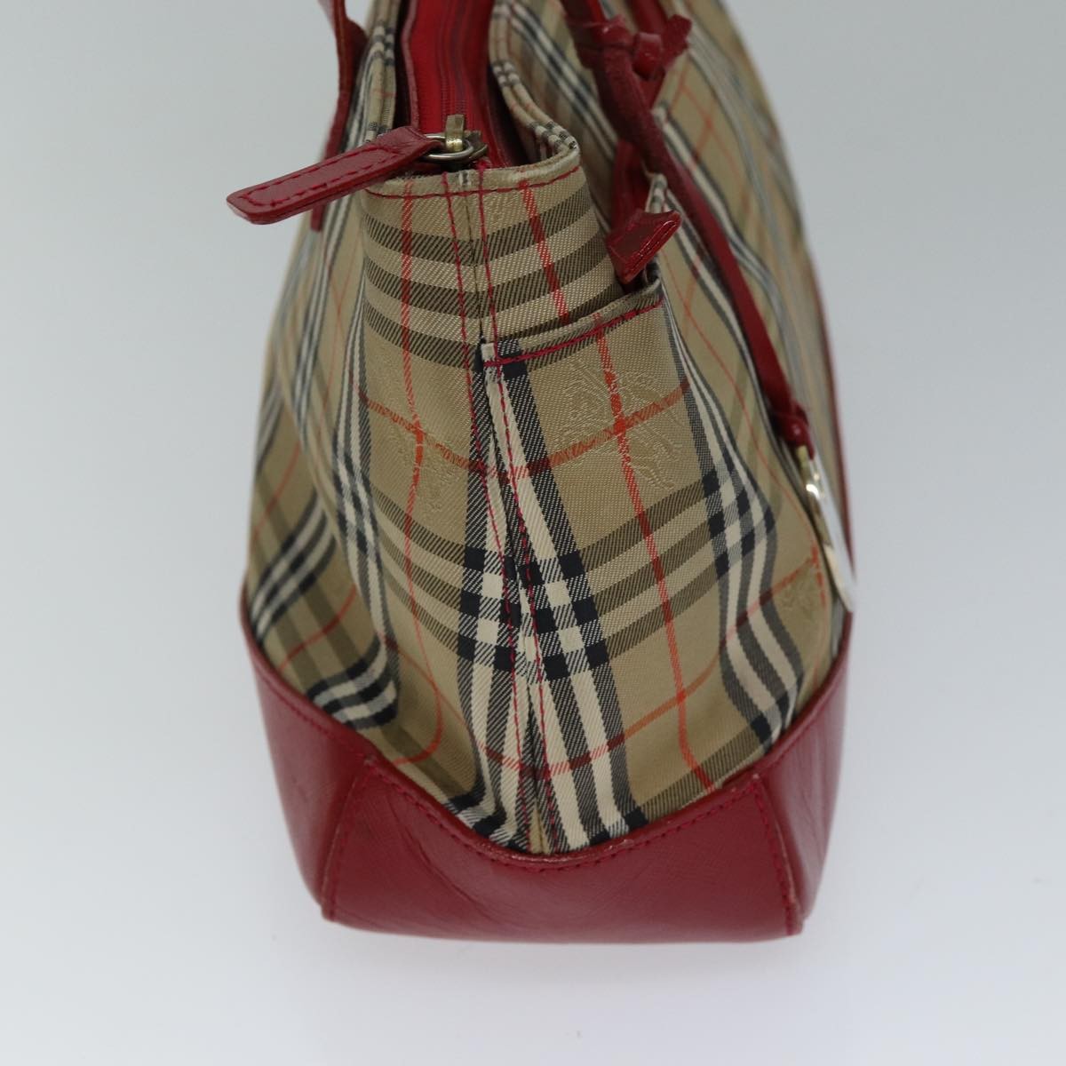 Burberry Nova Check Handbag Nova Check Canvas, BEIGE, CANVAS, Handbag