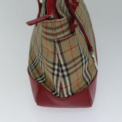 Burberry Nova Check Handbag Nova Check Canvas, BEIGE, CANVAS, Handbag
