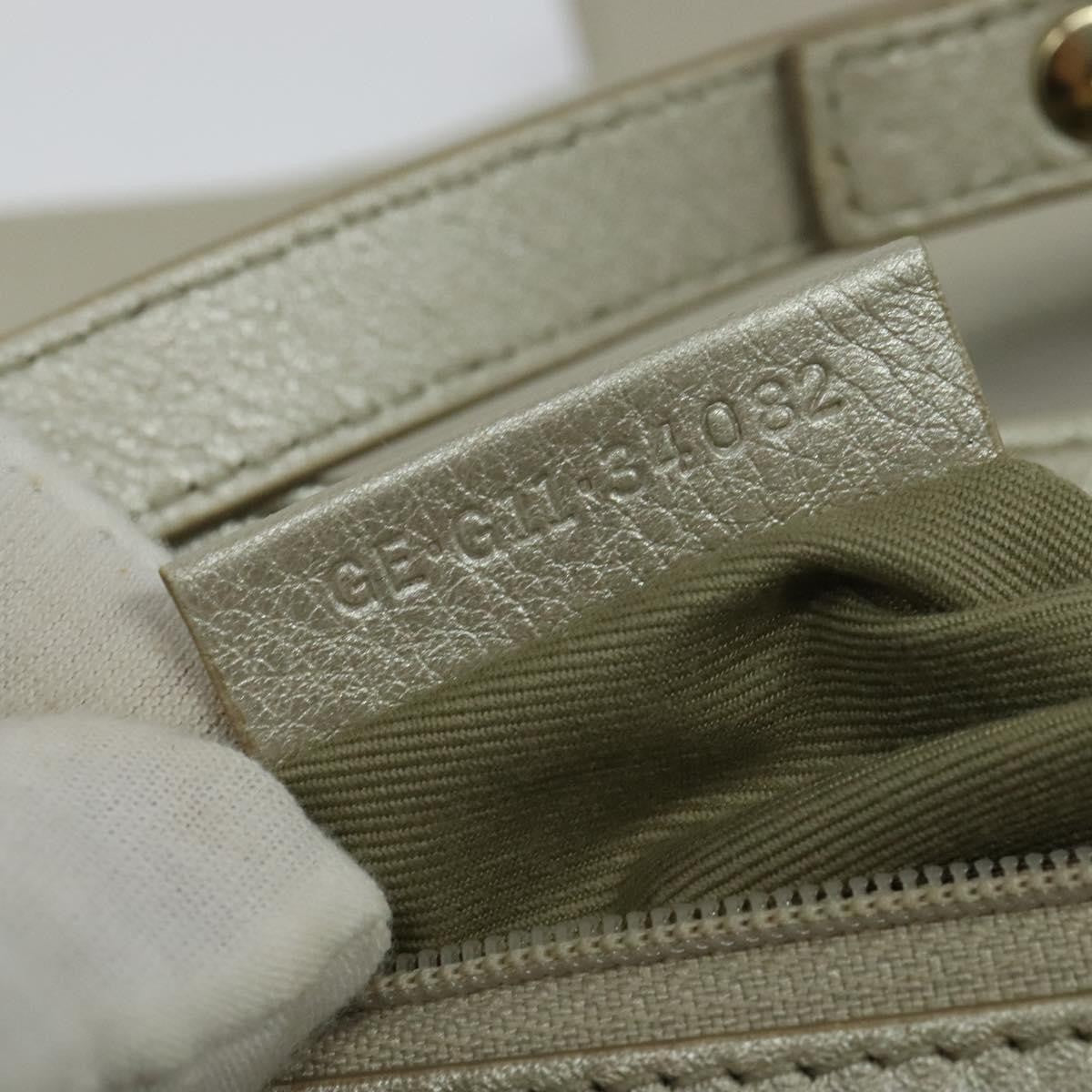 Bvlgari Chandra Flap Shoulder Bag Leather, SILVER, LEATHER, Shoulder bag